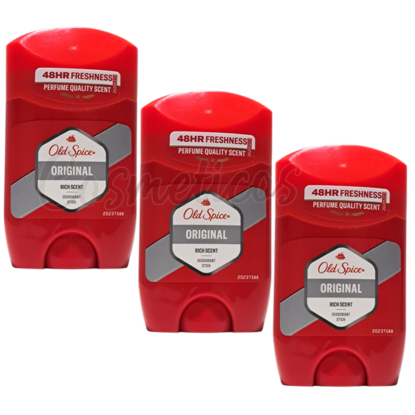 Old Spice Original Deodorant Stick 50ml Classic Scent 48H Freshness Aluminum Free