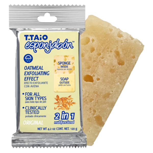 T.TAIO Esponjabon avena oatmeal