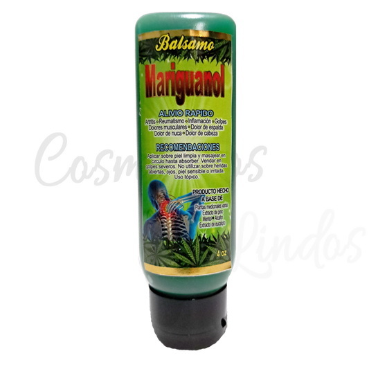Bálsamo de  Mariguanol 4.0 Oz
Alivio Rápido 