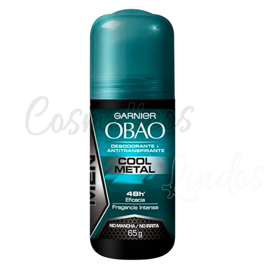 Garnier  OBAO Desodorante  Cool Metal para Hombres 65g (3Pcs)