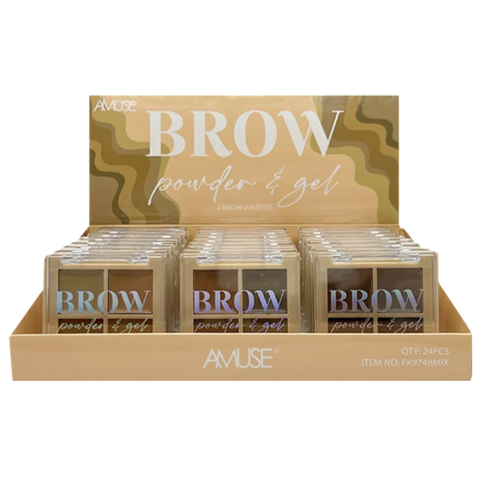 Brow Poweder And Gel Amuse FK9748MIX