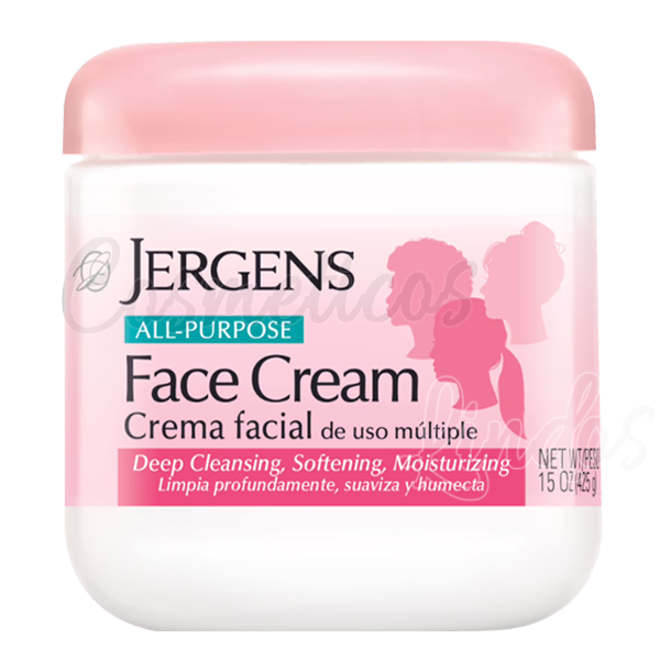 Jergens All-Purpose Face Cream 15oz Deep Cleansing, Moisturizing