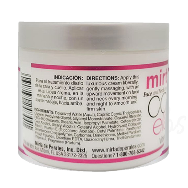 Mirta de Perales Face and Neck Cream with Collagen Elastin 170g