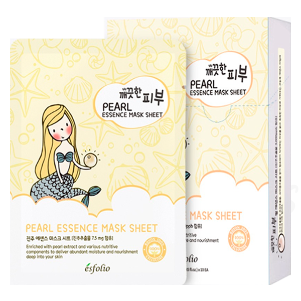 Esfolio Pearl Essence Mask Sheet 