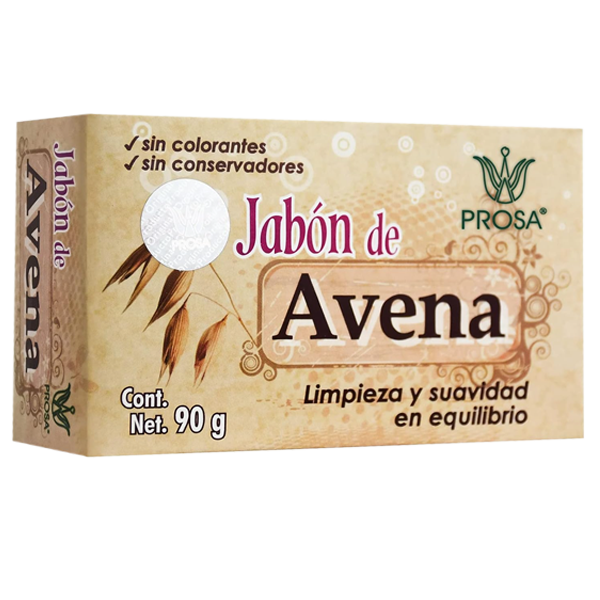 Prosa Jabón  Avena 90g Limpieza y suavidad en Equilibrio