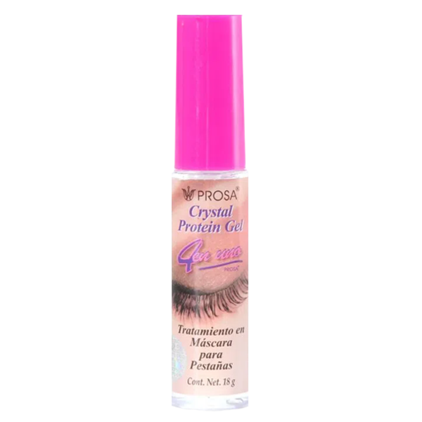 Prosa Tratamiento en mascara para pestañas negro 4 en 1 proteína gel