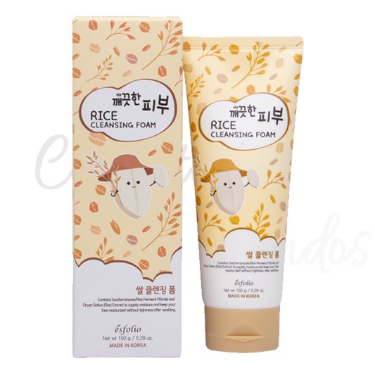 Rice Cleansing Foam Esfolio 150g