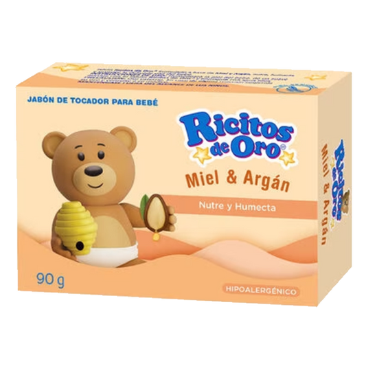 Ricitos de Oro jabón de miel y argán cuidado para el bebé