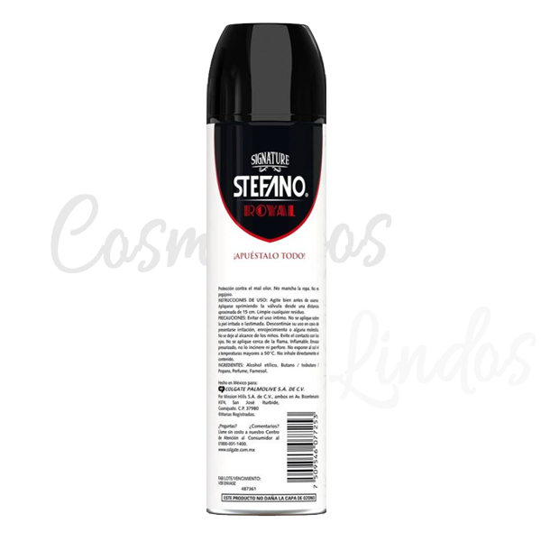 Stefano Deodorant Spray for Men Royal 159 ml