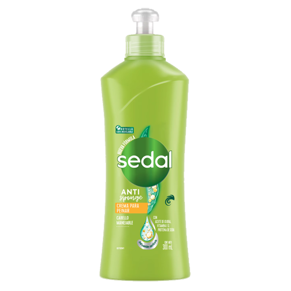 Sedal Anti esponja crema para peinar 300ml