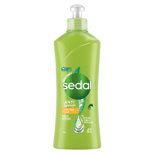 Sedal Anti esponja crema para peinar 300ml