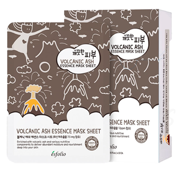 Esfolio Volcanic Ash Essence Mask Sheet 