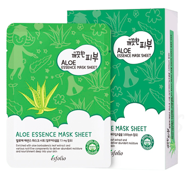 Esfolio Aloe Essence Mask Sheet 