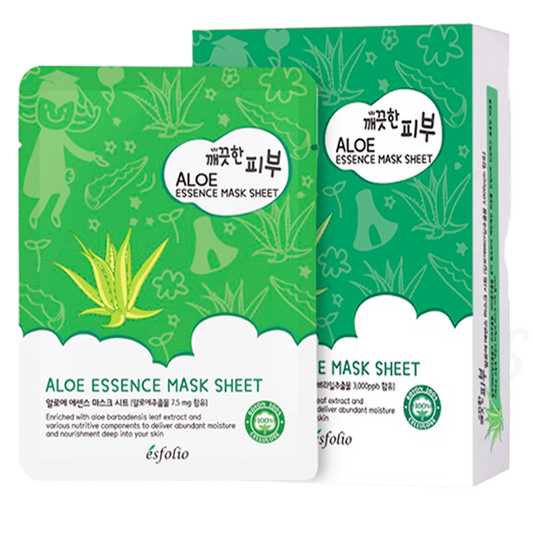 Esfolio Aloe Essence Mask Sheet 