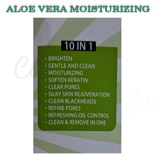 HudaBeauty Hydrating Foaming Facial Cleanser with 99% Aloe Vera