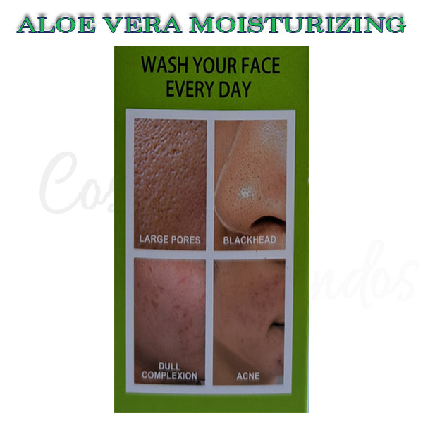 HudaBeauty Hydrating Foaming Facial Cleanser with 99% Aloe Vera