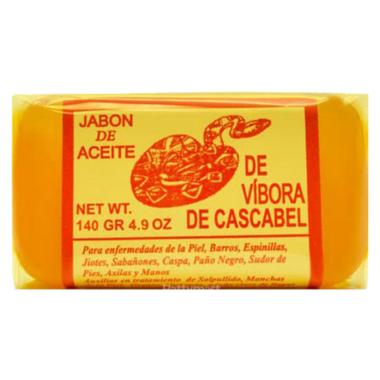 jabon víbora de cascabel para enfermedades de la piel