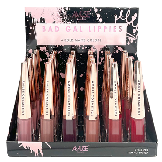 Amuse Bad Gal Lipies,  LIP2137  Matte Colors, Labiales