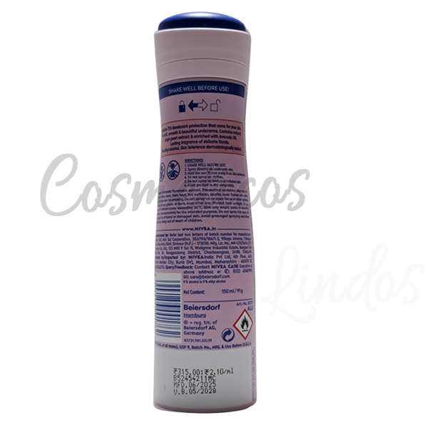 NIVEA 72HR Pearl & Beauty Women's Deodorant Spray 150ml