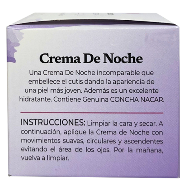Crema Facial de Noche Original Concha Nacar de Perlop