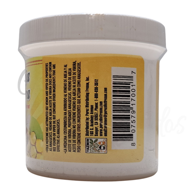 Bee Venom & Snake Oil Ointment 5oz - Analgesic Pain Relief Cream Veneno Abeja 150g