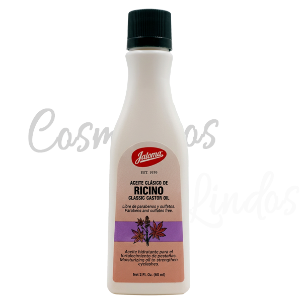 Ricino Classic Castor Oil Jaloma for Strengthens the eyelashes. 120ml Exp 08/27