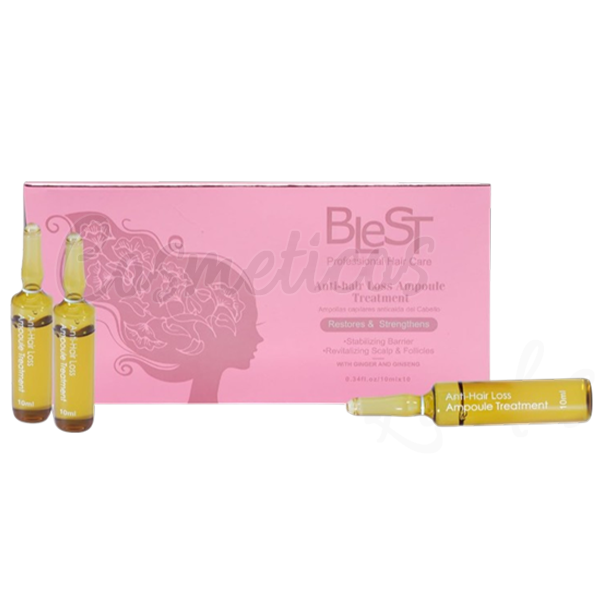  Blest Anti-Hair Loss Ampoule Treatment Ginger & Ginseng Hair Growth Restores