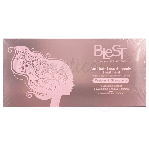 Blest Anti-Hair Loss Ampoule Treatment Ginger & Ginseng Hair Growth Restores