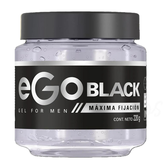 EGO Black Hair Gel for Men - Maximum Strength Hold 220g