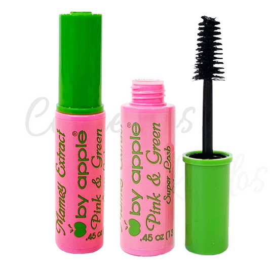 By Apple Super Lash Máscara Mamey Extract Pink &amp; Green 13g