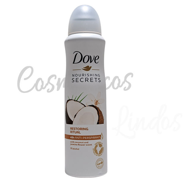 Dove Nourishing Secrets Restoring Ritual Antiperspirant Spray Coconut Jasmine 150ml