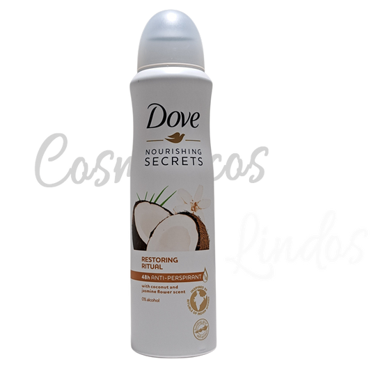 Dove Nourishing Secrets Restoring Ritual Antiperspirant Spray Coconut Jasmine 150ml