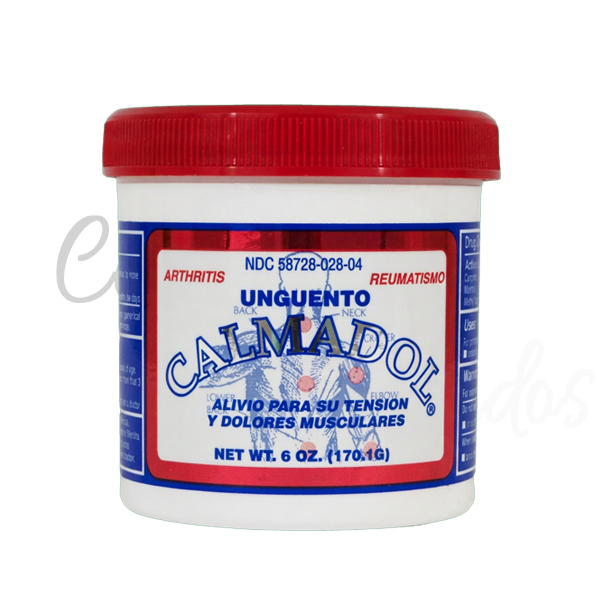Calmadol  Oinment Relief for Tension and Muscle Pain 6 Oz