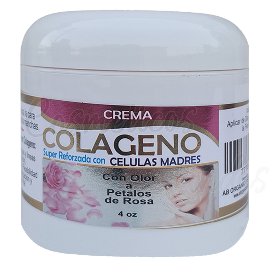 Crema Colageno Super Reforzada con Células Madres 4 Oz