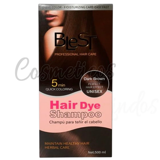 Blest  Dark Brown  Hair Dye Shampoo HD-771