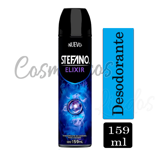 Desodorante Stefano Elixir Aerosol 159 ml