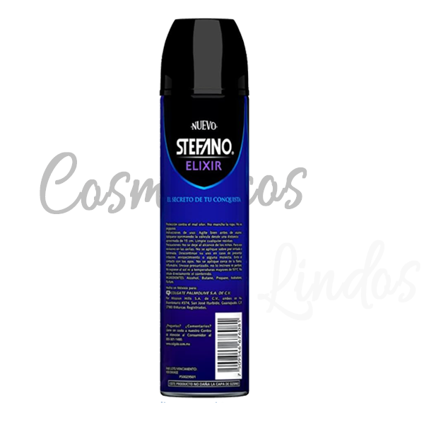 Desodorante Stefano Elixir Aerosol 159 ml