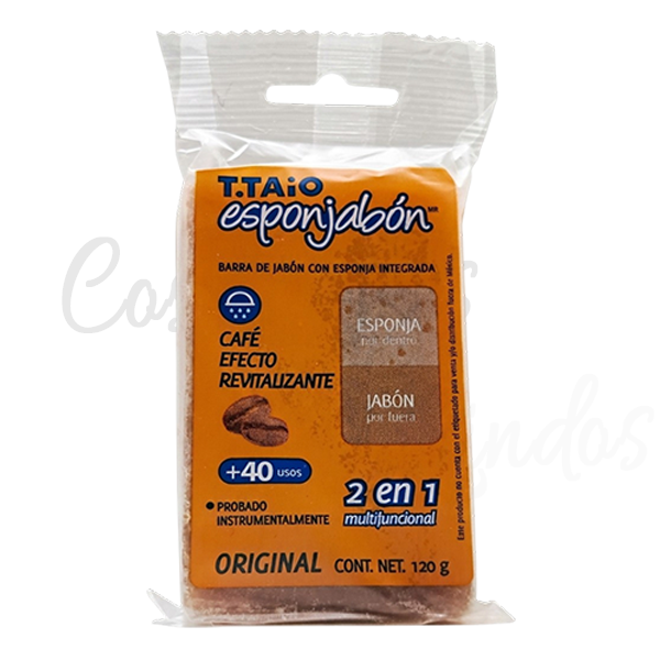 3Pcs Esponjabon Coffee Soap Sponge 2 in 1 Revitalizing Anti Cellulite Firming 4.2oz