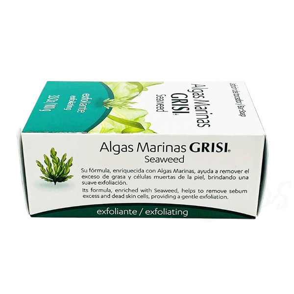 Grisi Seaweed Soap Bar 3.5oz 100g Algas Marinas Anti Cellulite Exfoliating