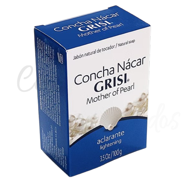  Grisi Concha Nacar Mother of Pearl Soap Bar 3.5oz Skin Lightening Bleaching