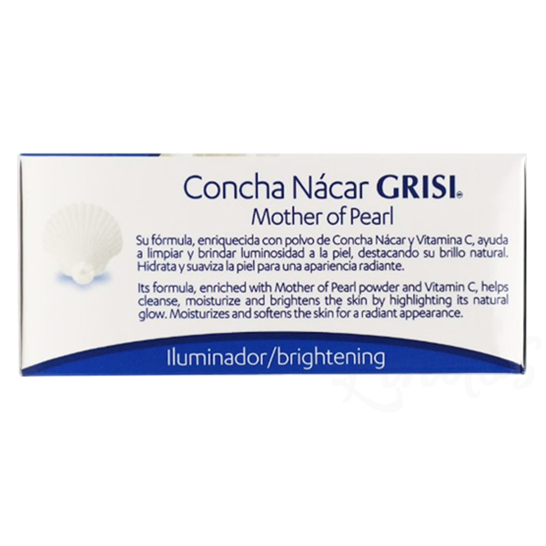  Grisi Concha Nacar Mother of Pearl Soap Bar 3.5oz Skin Lightening Bleaching