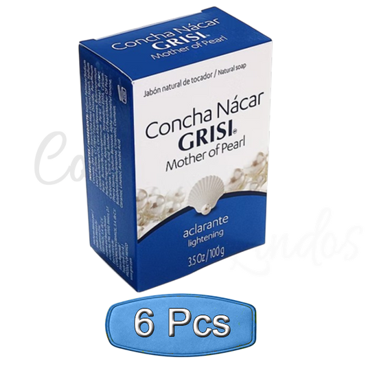  Grisi Concha Nacar Mother of Pearl Soap Bar 3.5oz Skin Lightening Bleaching
