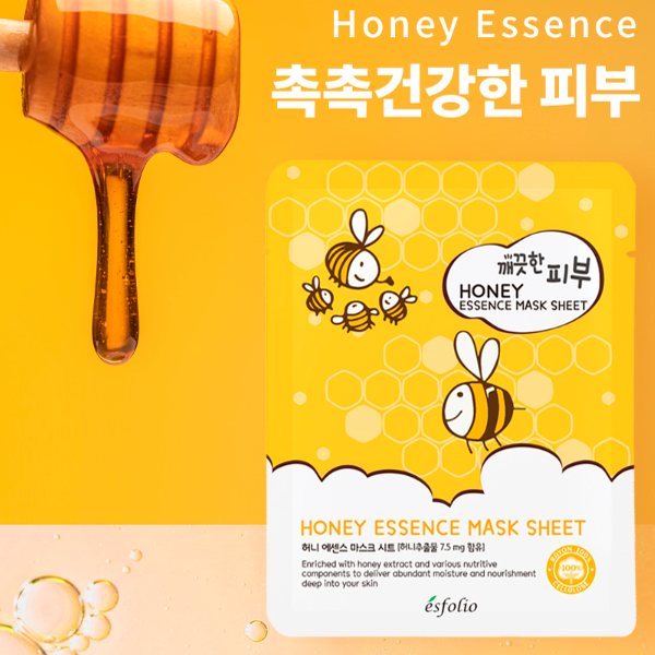 Honey &nbsp;Essence Mask Sheet, Esfolio