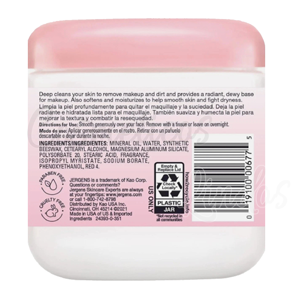 Jergens All-Purpose Face Cream 15oz Deep Cleansing, Moisturizing & Softening Facial Moisturizer