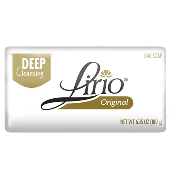 6Pcs Lirio Original Bar Soap 6.35oz 180g Deep Cleansing Bath Body Wash Traditional