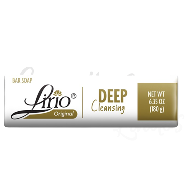 6Pcs Lirio Original Bar Soap 6.35oz 180g Deep Cleansing Bath Body Wash Traditional