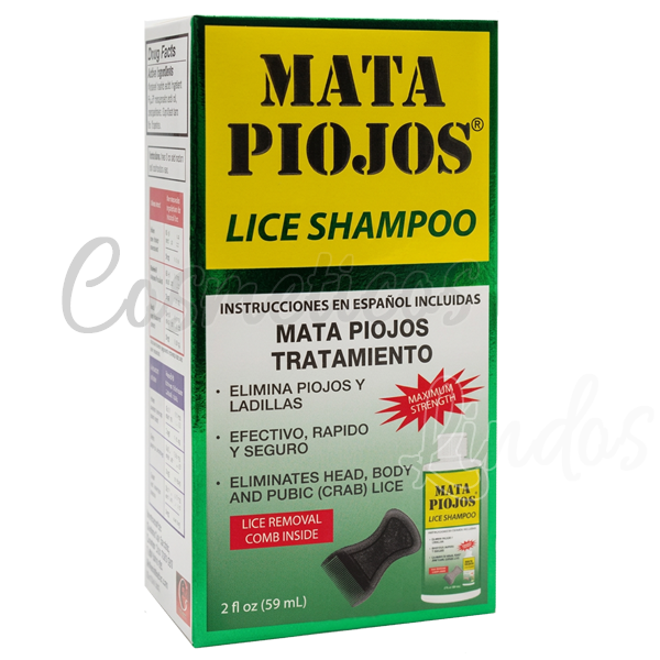Lice Shampoo MATA PIOJOS 2FL Oz
