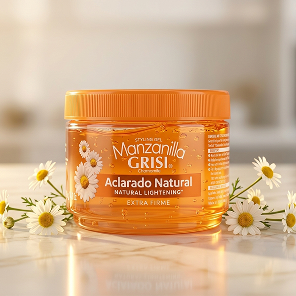 Grisi Chamomile Styling Gel 14oz Manzanilla Natural Hair Lightening Extra Firm