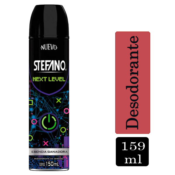 Desodorante Stefano Next  Level Aerosol 159 ml