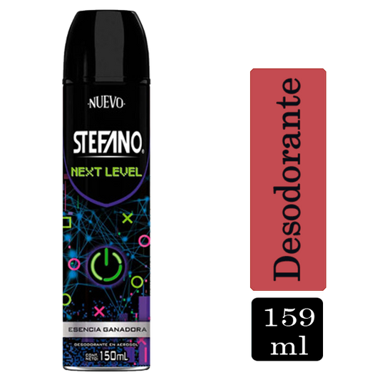 Desodorante Stefano Next  Level Aerosol 159 ml
